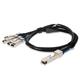 Amphenol ProLabs QSFP-4SFP25G-CU1M-C