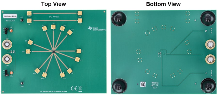 Mechanical Drawing - Texas Instruments TMUXHS5212-EVM Evaluation Module (EVM)