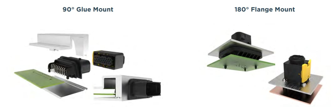 Chart - TE Connectivity Heavy Duty Sealed Connector 90° & 180° Headers