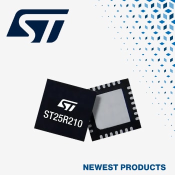 Learn more about the ST25R210 NFC reader