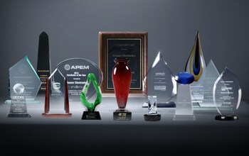 Mouser Electronics Honored for Top Performance and Service Excellence